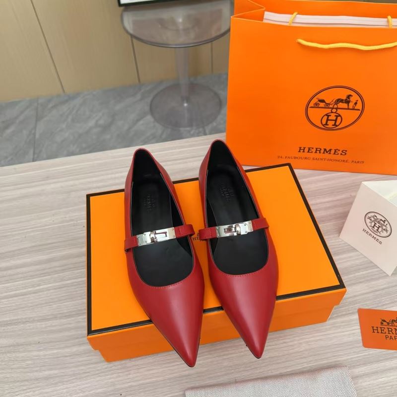 H**mes flat shoes